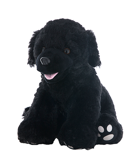 "Shadow" De zwarte Labrador (40 cm)