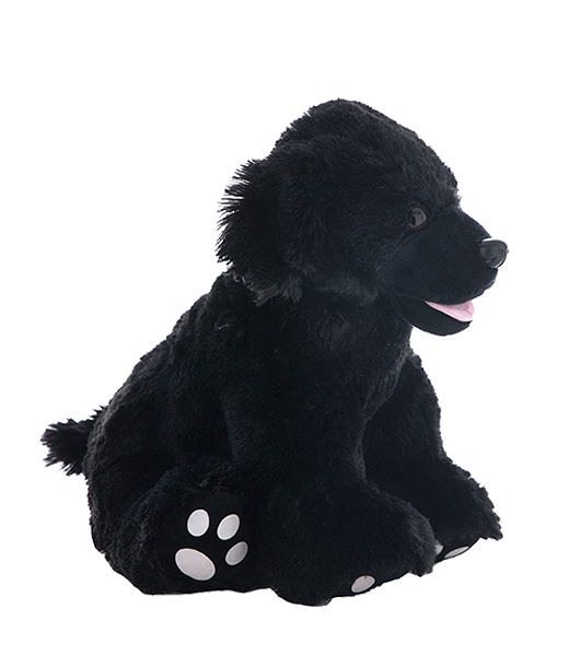 "Shadow" De zwarte Labrador (40 cm)
