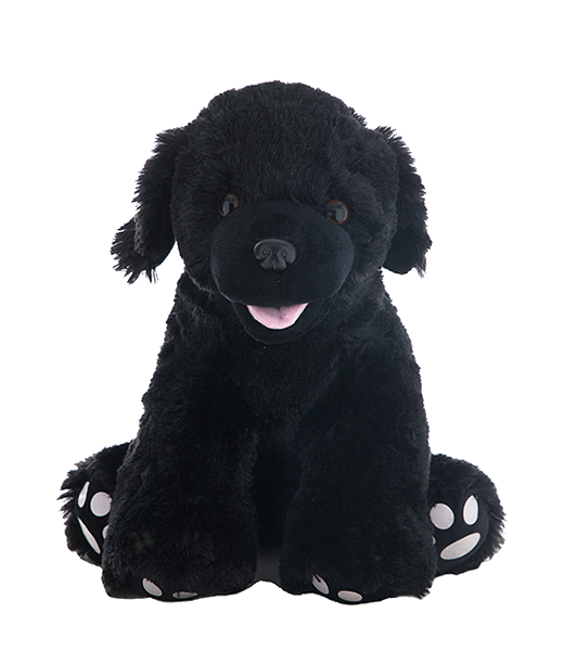 "Shadow" De zwarte Labrador (40 cm)