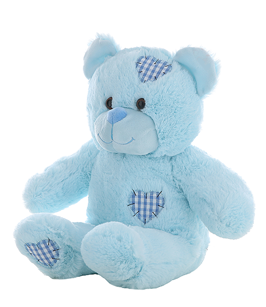 "Patches" De Blauwe Beer (40 cm)