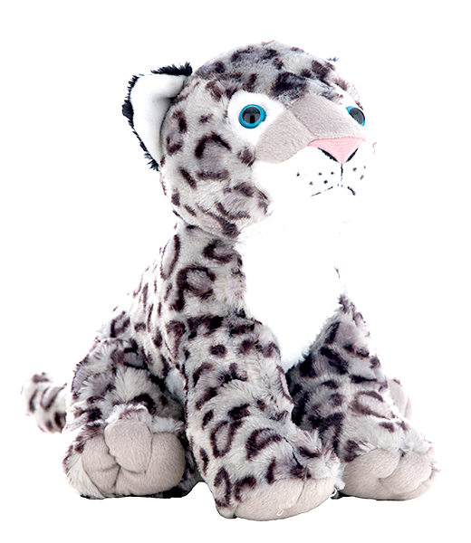 "Winny" De Sneeuw Leopard (40 cm)