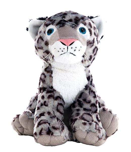 "Winny" De Sneeuw Leopard (40 cm)