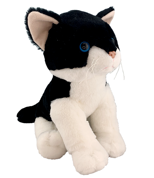 "Salt N Pepper" De Kat (40 cm)