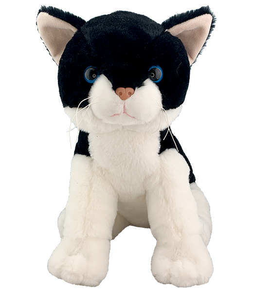 "Salt N Pepper" De Kat (40 cm)