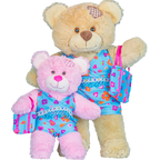 "Blauwe Bikini met tas" (40 cm)