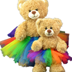 "Regenboog Tutu" (40 cm)