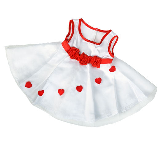 "Hartjes/liefdes jurk" (40 cm)