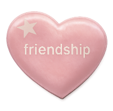 Wensenhartje "Friendship"